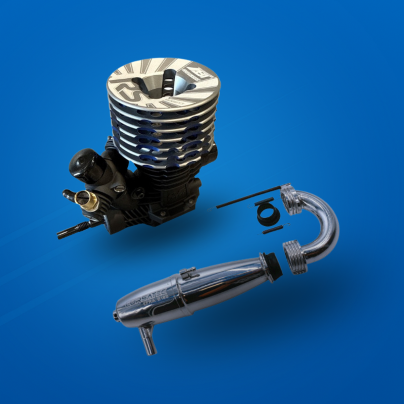 Combo RS Line Off-Road Engine 3 ports / Pipe Efra 2180