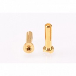 PK 4mm Gold Male 18mm